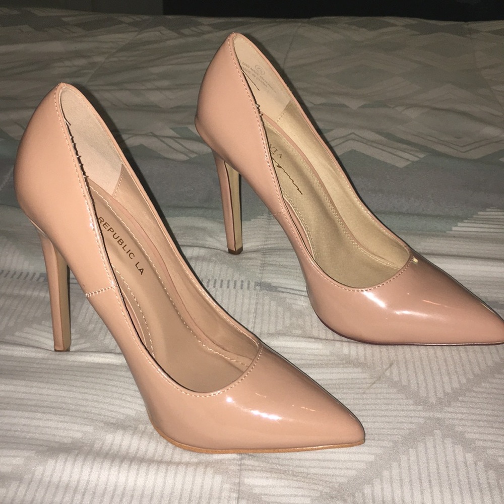 Nude heels
